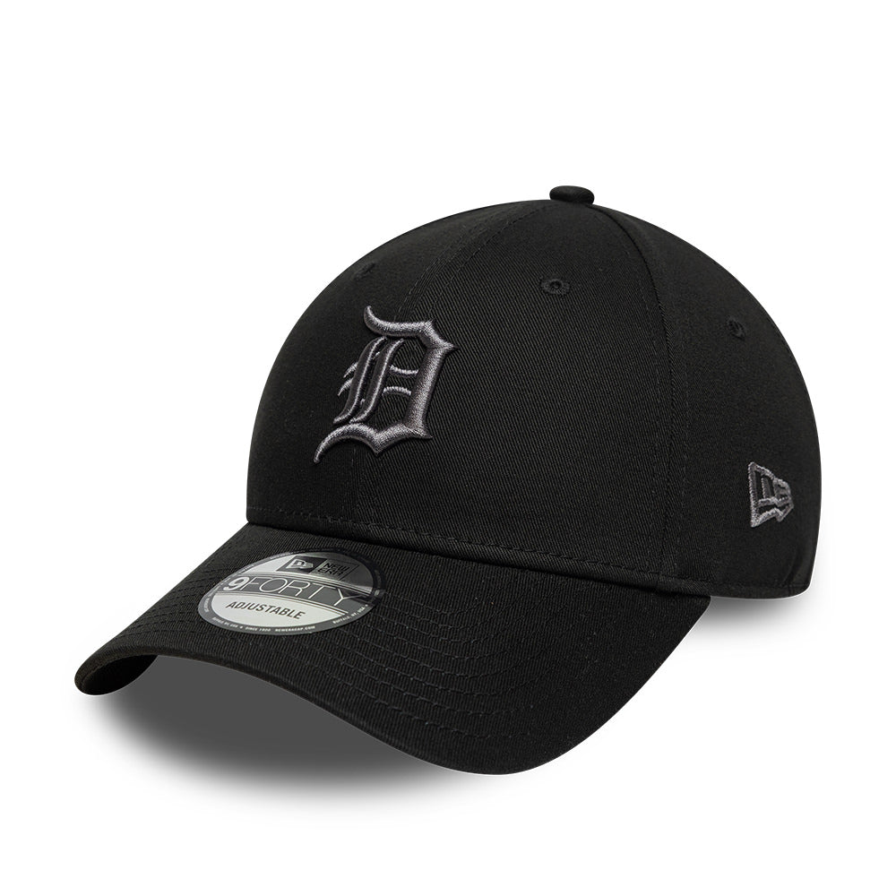 Detroit Tigers MLB League Essential Black 9Forty Adjustable Cap