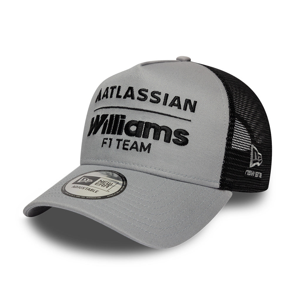 Williams E-Frame Grey 9Forty A-Frame Trucker Adjustable Cap