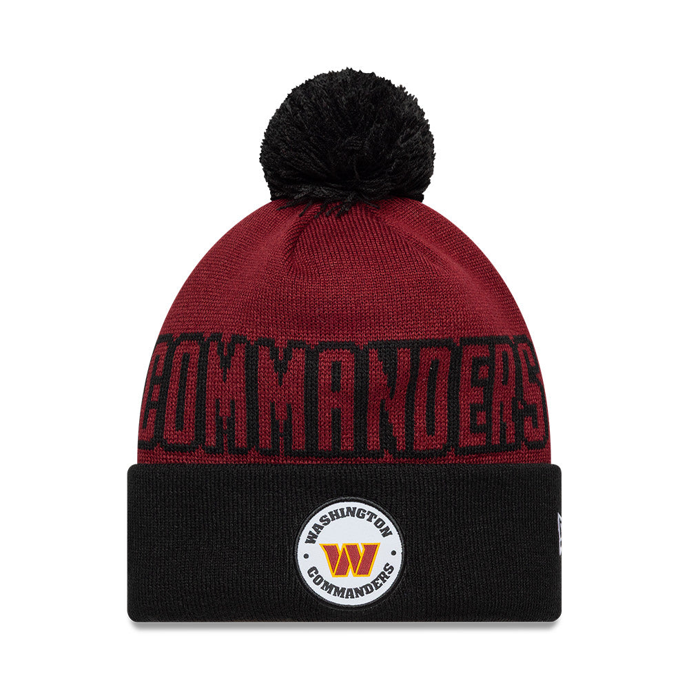 Washington Commanders London Games 2026 Pom Knit Beanie