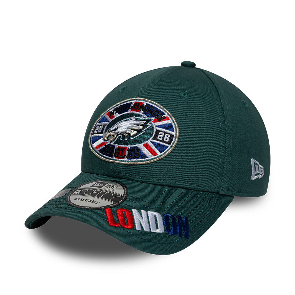 Philadelphia Eagles London Games 2026 9Forty Adjustable Cap