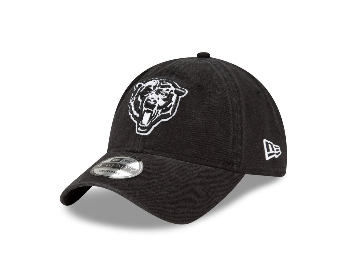 Chicago Bears Black 9Twenty Adjustable Cap