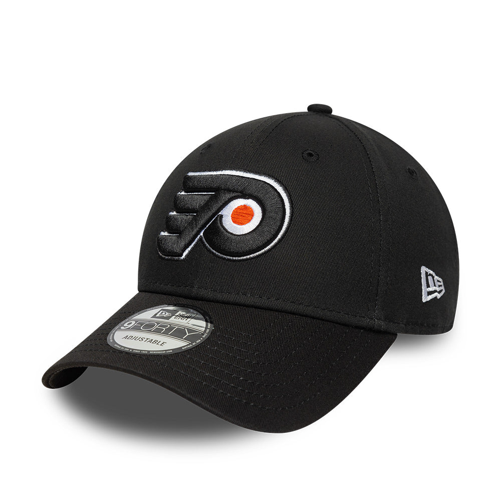 Philadelphia Flyers Black 9Forty Snapback Adjustable Cap