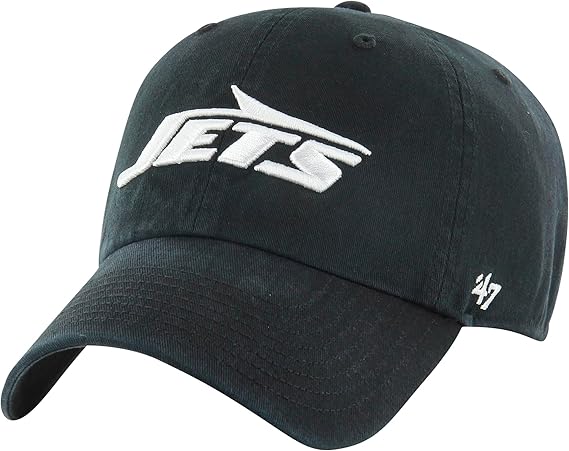 New York Jets Green Black Clean Up Cap