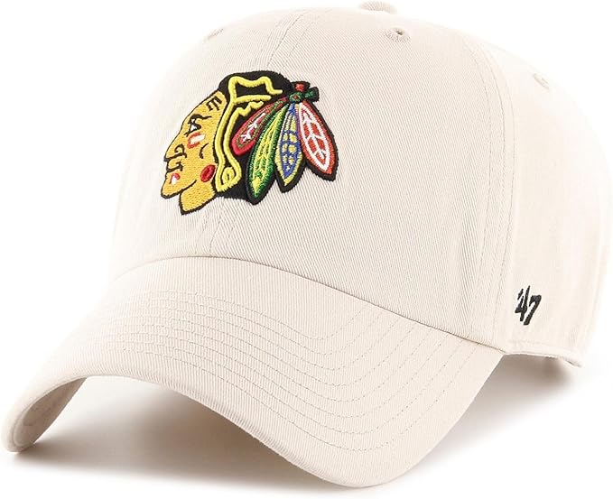 Chicago Blackhawks 47 Clean Up Cap