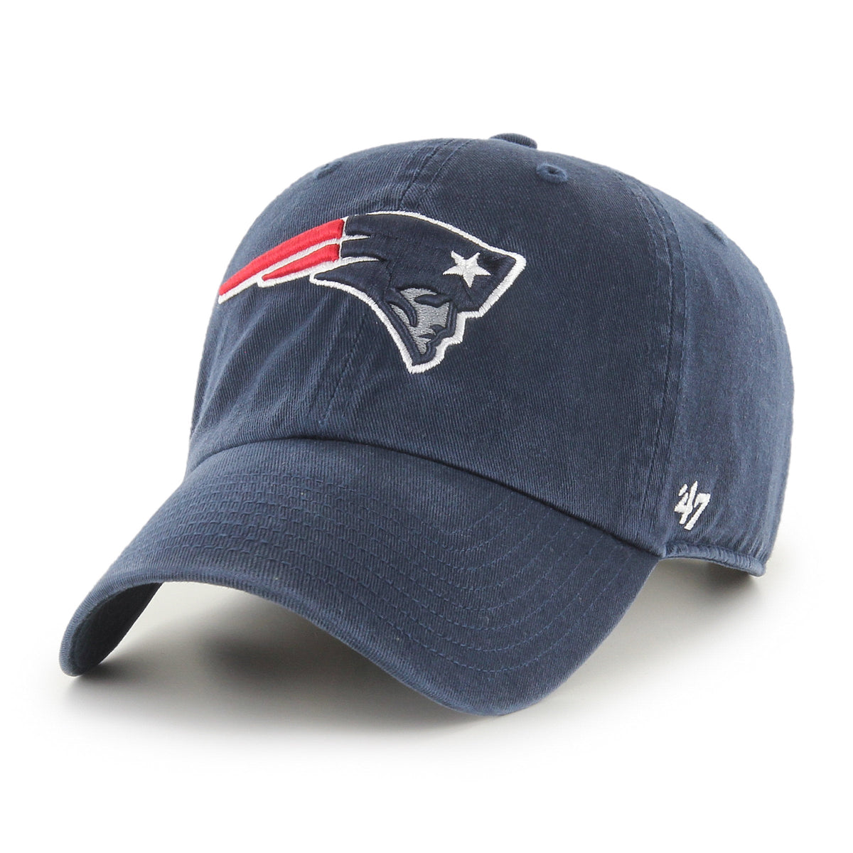 New England Patriots Navy Clean Up Adjustable Cap