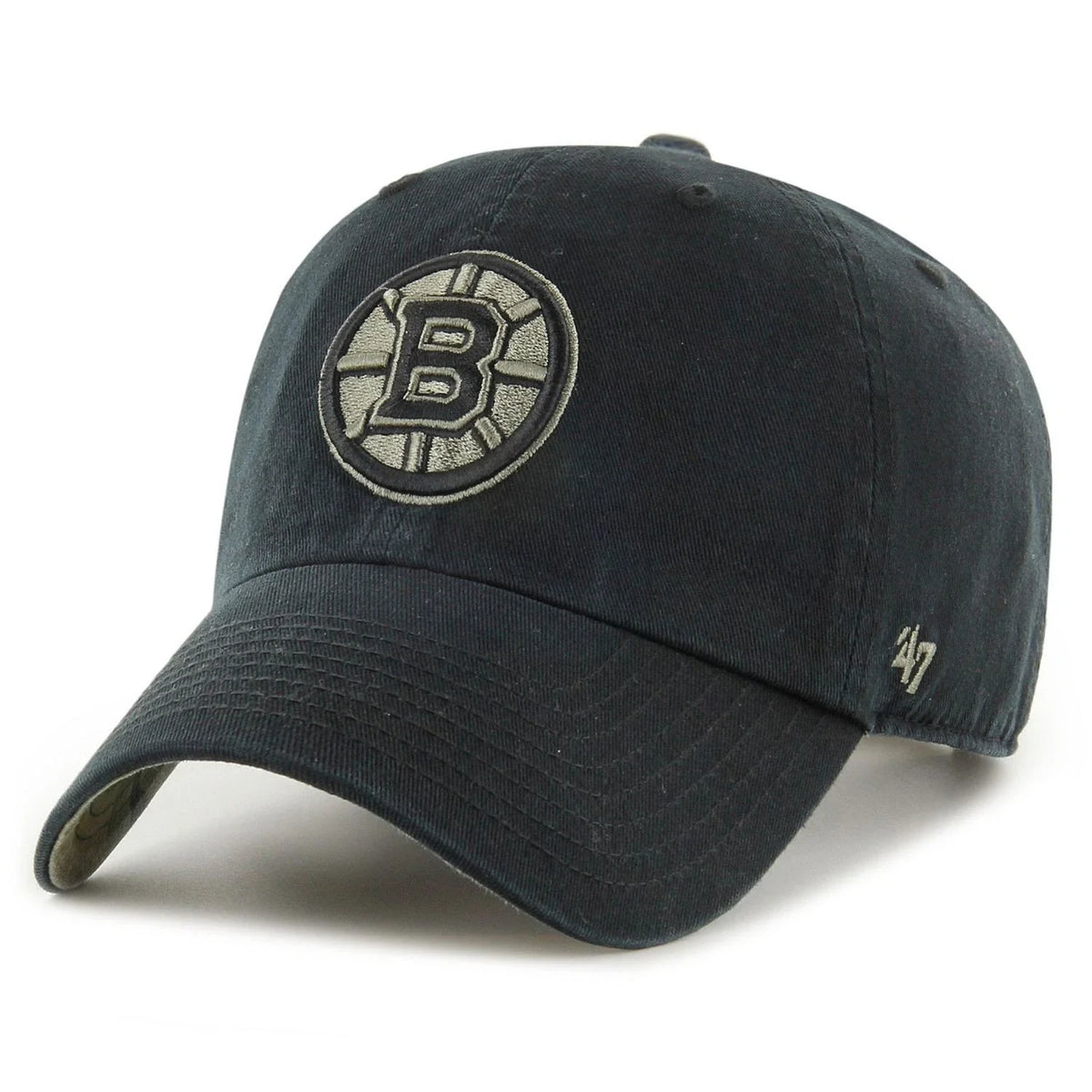Boston Bruins Ballpark Camo 47 Clean Up