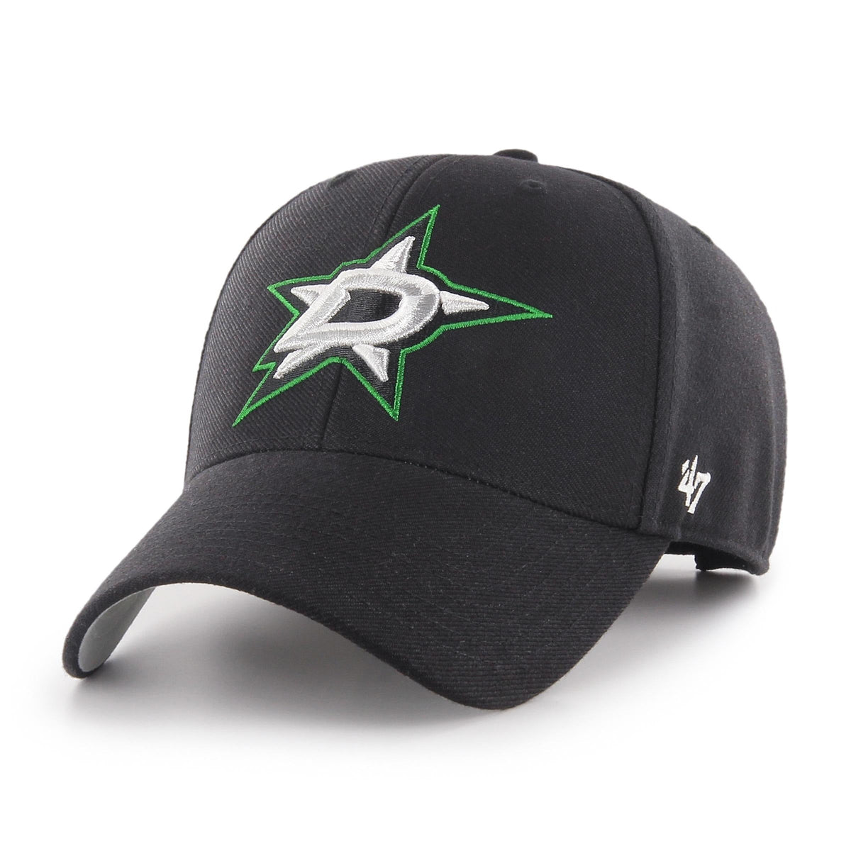 Dallas Stars Black MVP Adjustable Cap