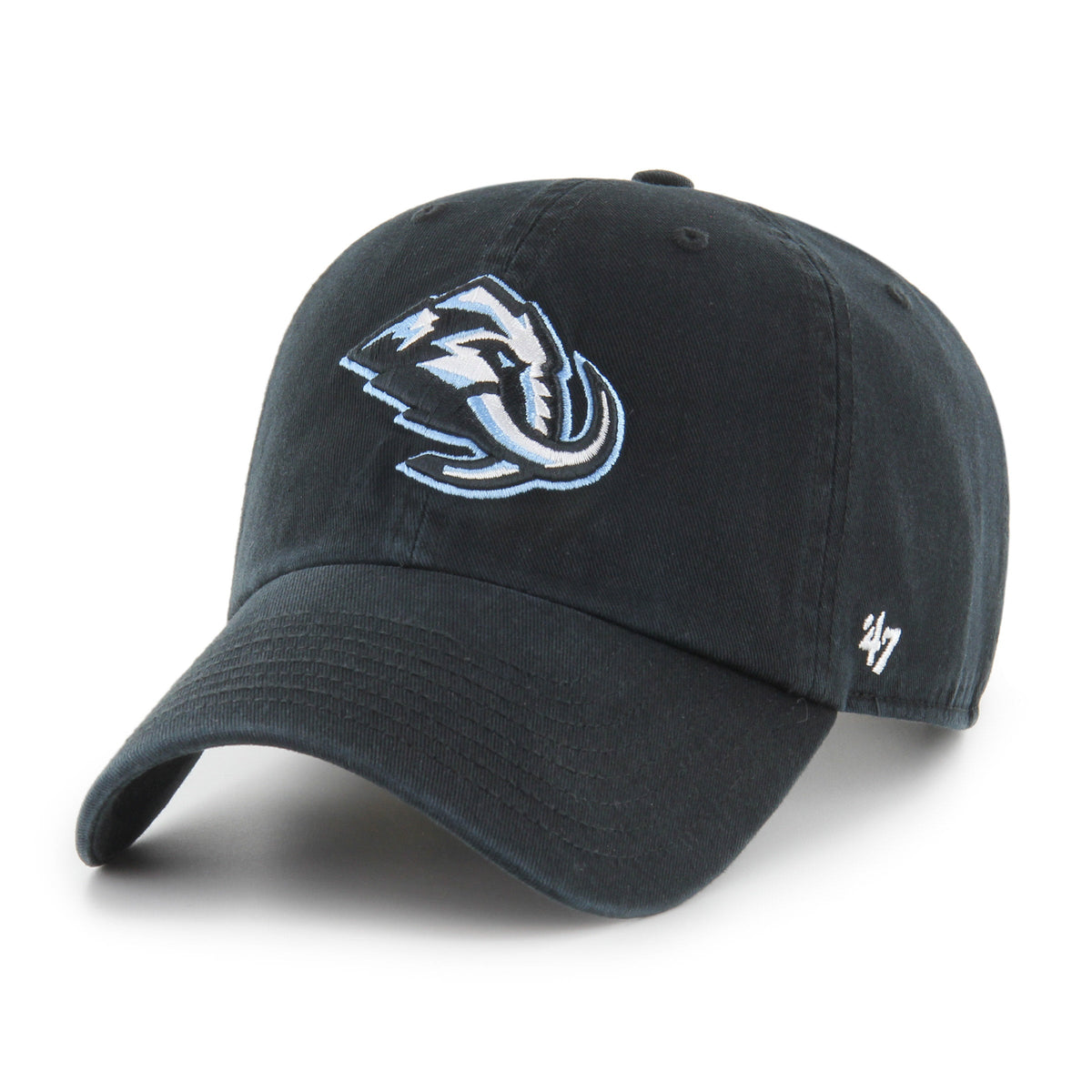 Utah Mammoth Black Clean Up Adjustable Cap