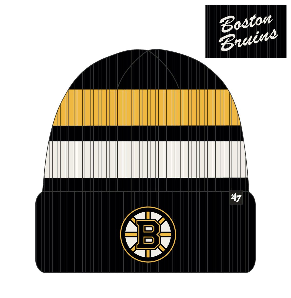 Boston Bruins Clubhouse Beanie