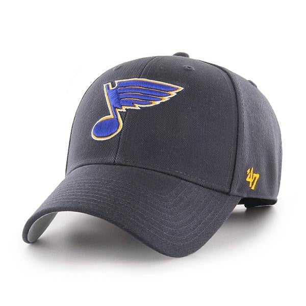 St Louis Blues Navy MVP Adjustable Cap