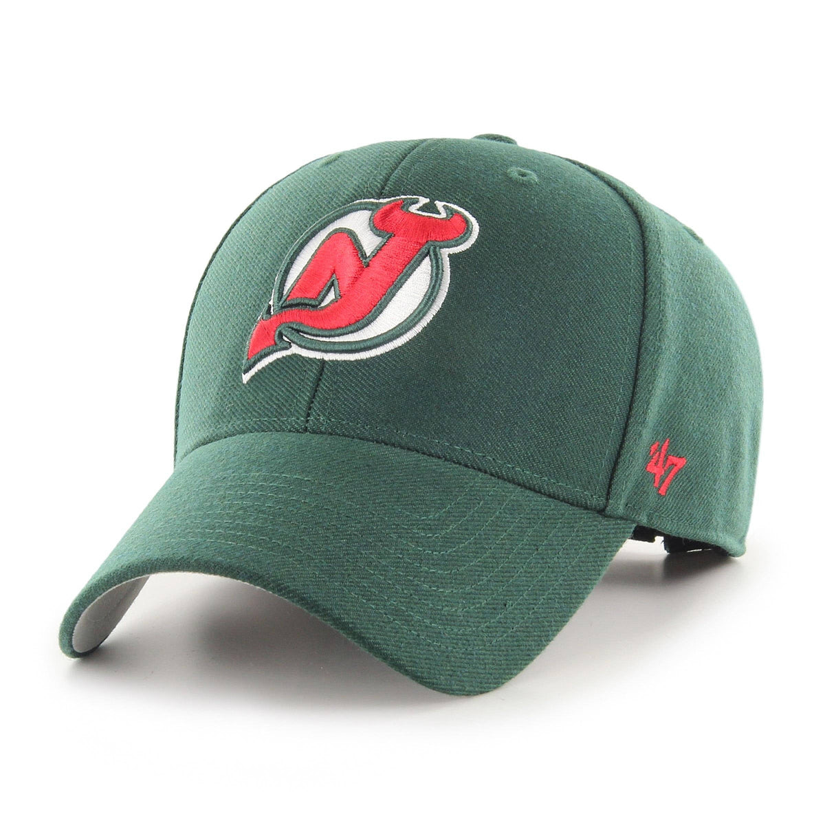 New Jersey Devils Vintage Green MVP Adjustable Cap
