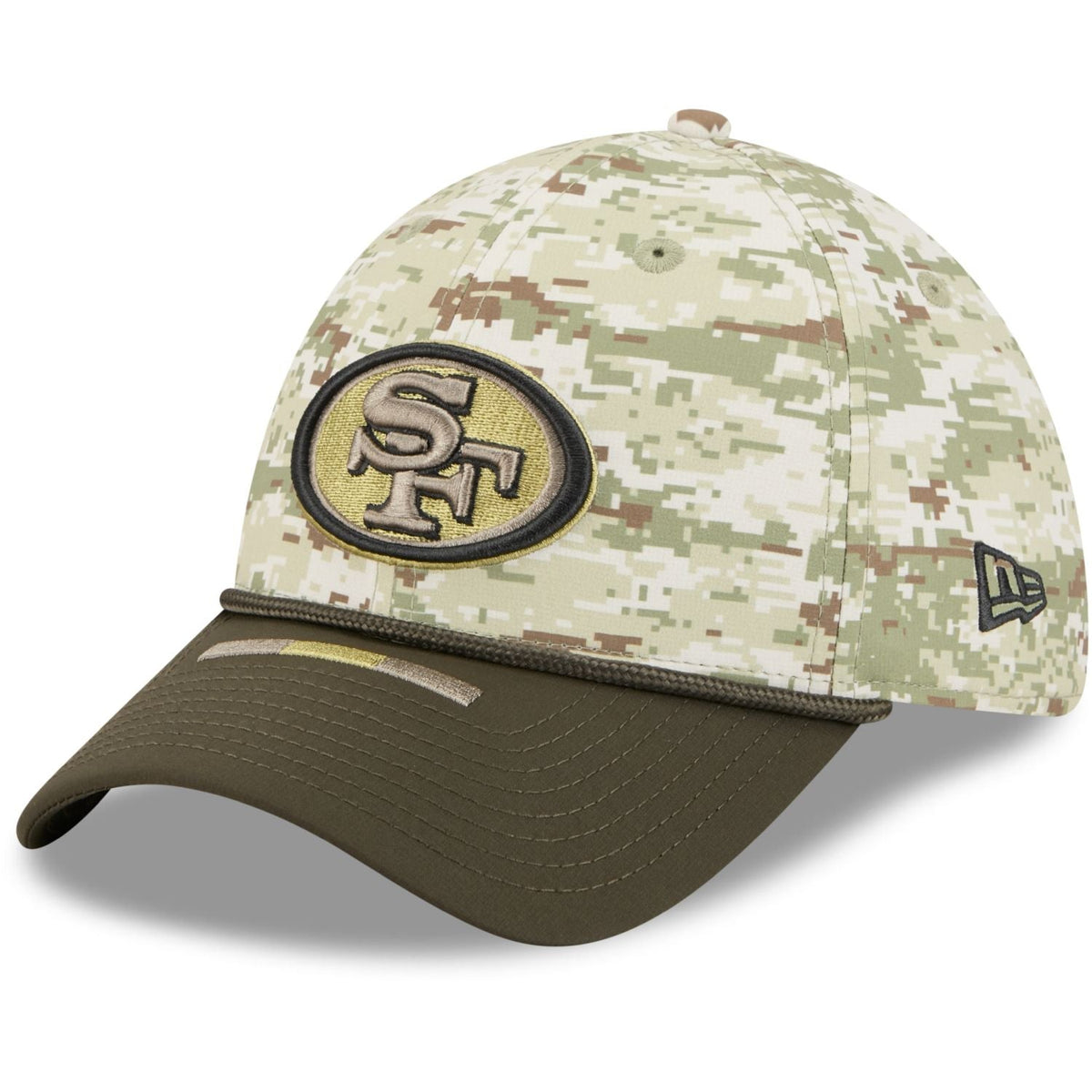 San Francisco 49ers Salute to Service 39Thirty Stretch Fit Cap