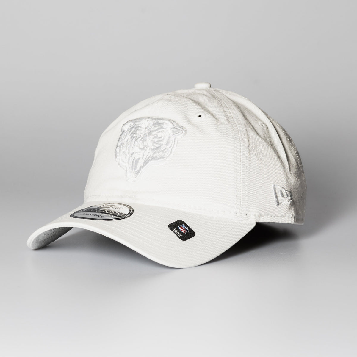 Chicago Bears White 9Twenty Adjustable Cap