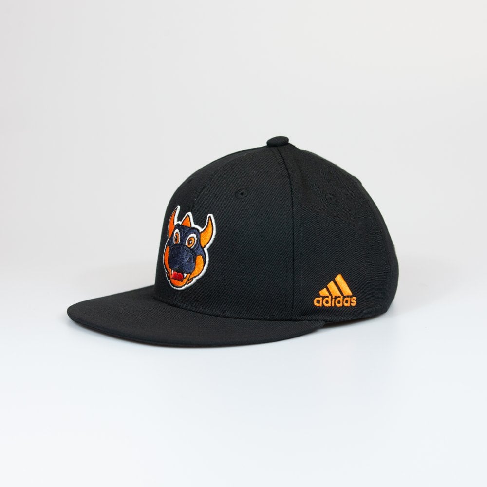 New York Islanders Mascot Flat Brim Snapback Cap