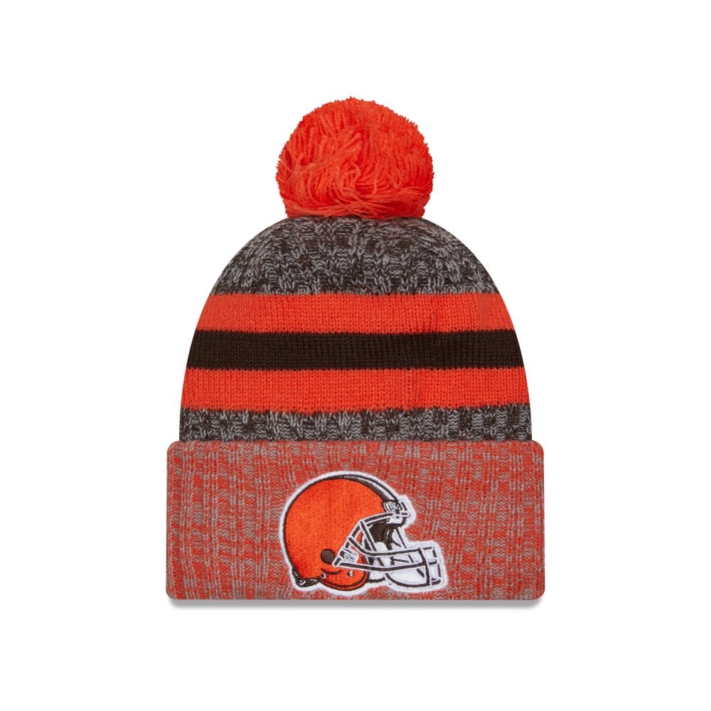 Cleveland Browns NFL On Field Sideline 2023 Bobble Knit Hat